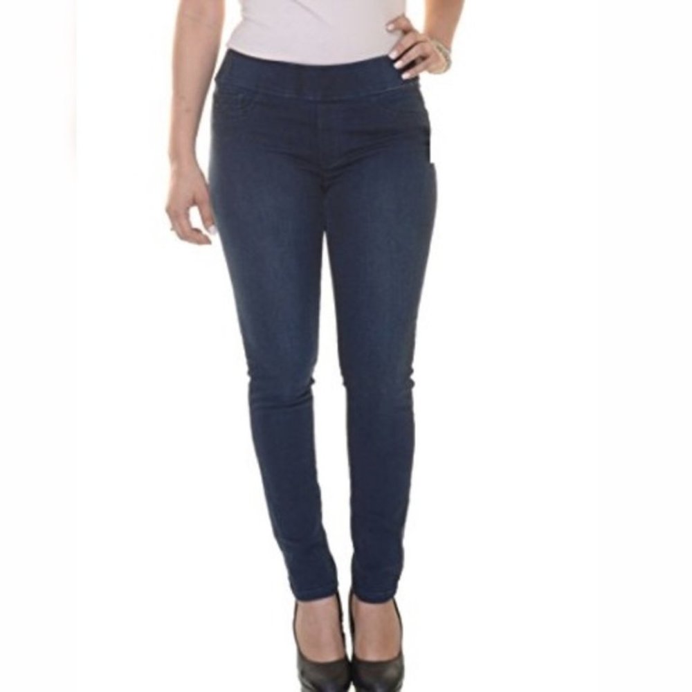 LRL Lauren Legging Jeans Super Stretch dark blue denim skinny
